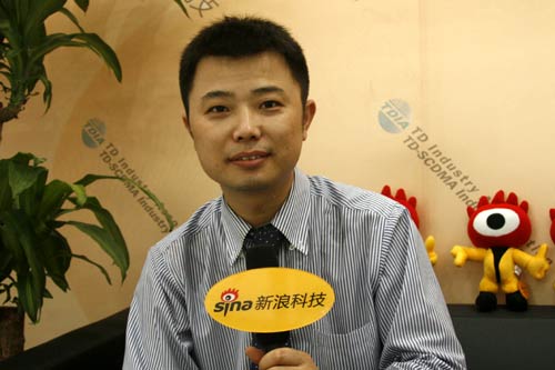 蘇峰接受新浪科技專訪