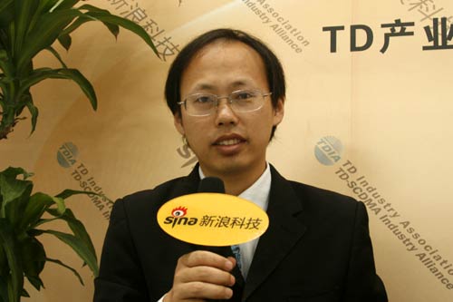 王海接受新浪科技專訪