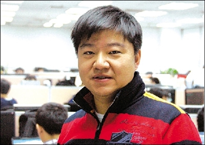 唔箜搜索創(chuàng)辦人楊寧。本報記者 古曉宇 攝