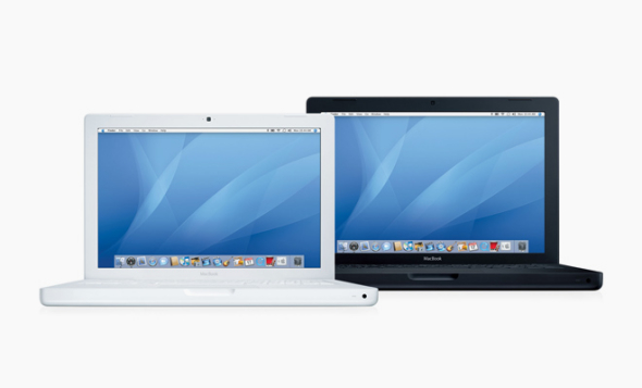 圖為MacBook筆記本電腦