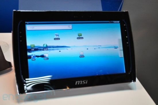 微星采用Android系統(tǒng)平板電腦WindPad 110