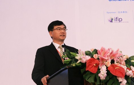 中國移動CEO李躍鳳凰網(wǎng)科技配圖