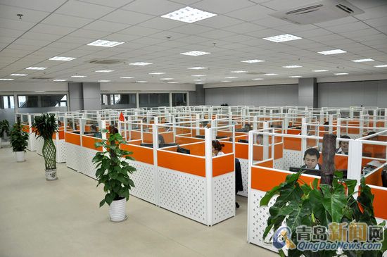 中信萬通呼叫中心全景圖
