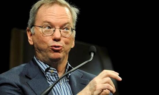 Google公司執(zhí)行總裁Eric Schmidt
