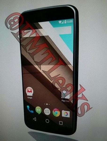 5.2寸2K屏谷歌Nexus X或?qū)⒂?0月上市