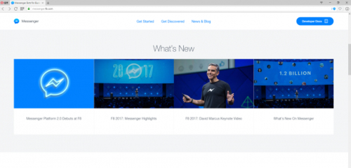 Facebook可能希望旗下通訊軟體Messenger,能夠成為使用者與企業(yè)溝通橋梁。